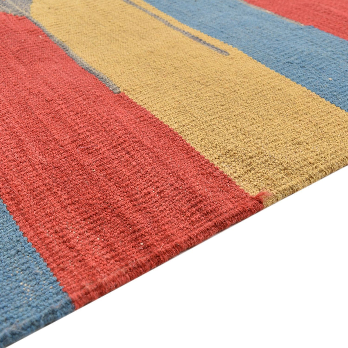 Tapis Kelim - Tendance - 293 x 199 cm - multicolore