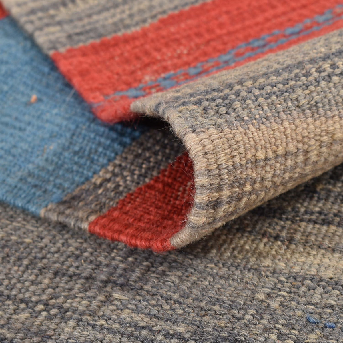 Tapis Kelim - Tendance - 293 x 199 cm - multicolore