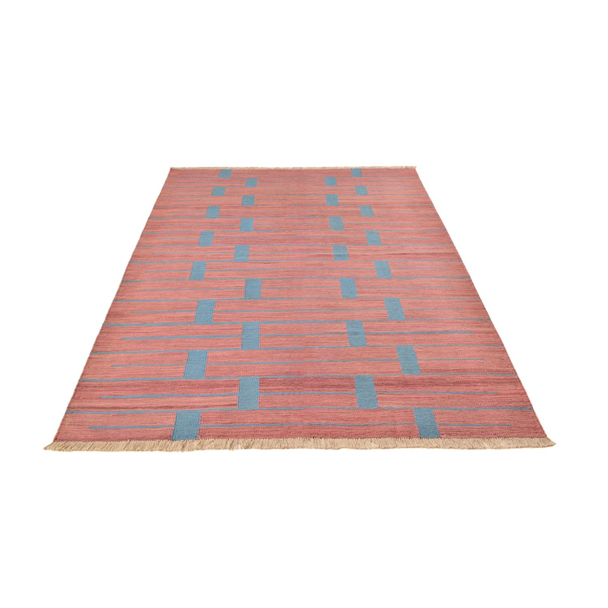 Tapis Kelim - Tendance - 294 x 193 cm - multicolore
