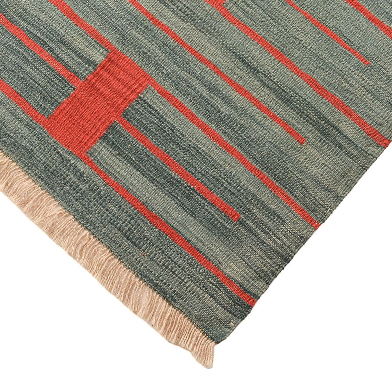 Tapis Kelim - Tendance - 291 x 193 cm - multicolore