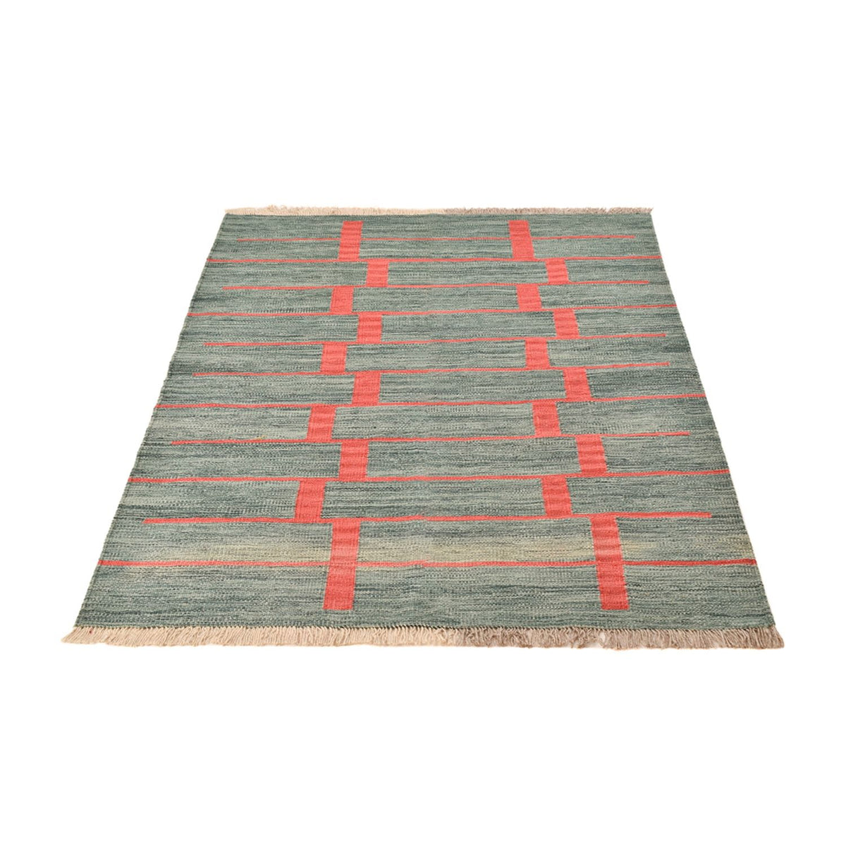 Tapis Kelim - Tendance - 171 x 122 cm - multicolore