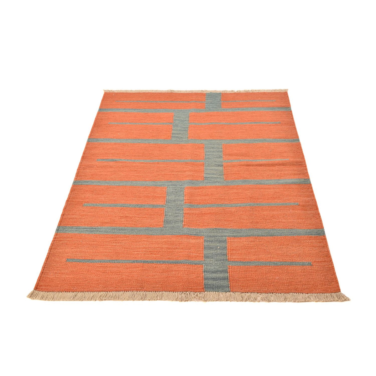 Tapis Kelim - Tendance - 182 x 121 cm - multicolore