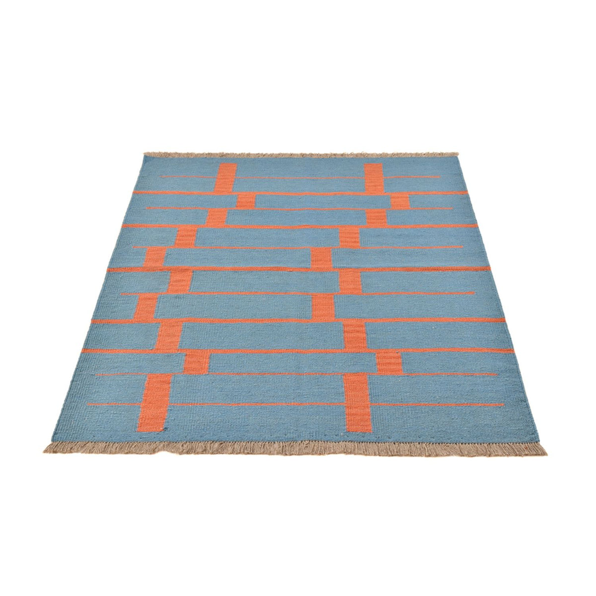 Tapis Kelim - Tendance - 170 x 119 cm - multicolore