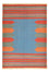 Tapis Kelim - Tendance - 200 x 145 cm - multicolore