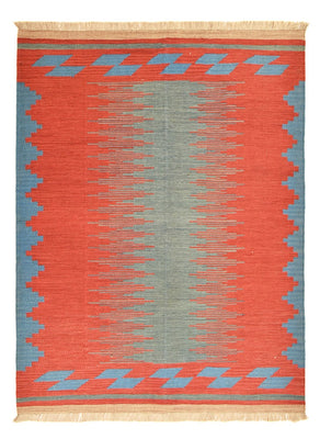 Tapis Kelim - Tendance - 189 x 146 cm - multicolore
