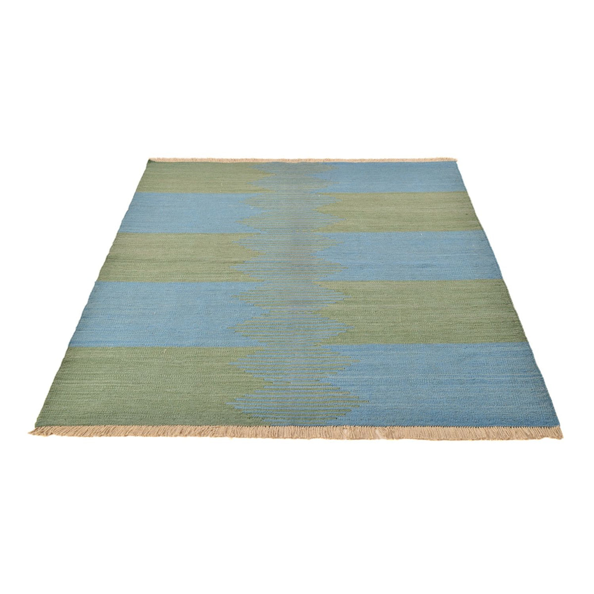 Tapis Kelim - Tendance - 198 x 150 cm - multicolore