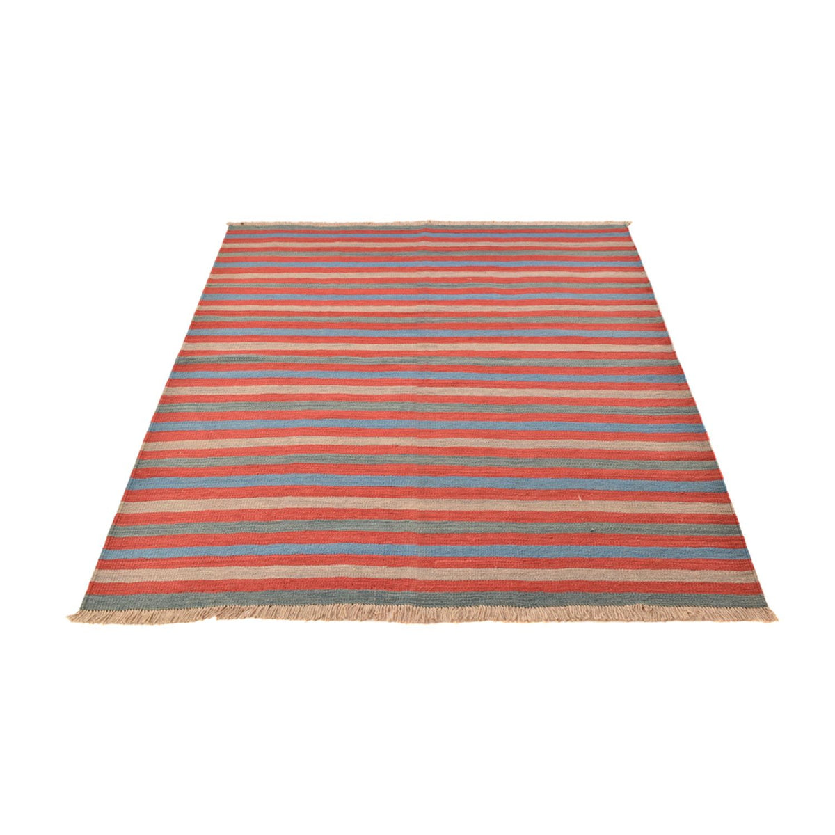 Tapis Kelim - Tendance - 203 x 149 cm - multicolore