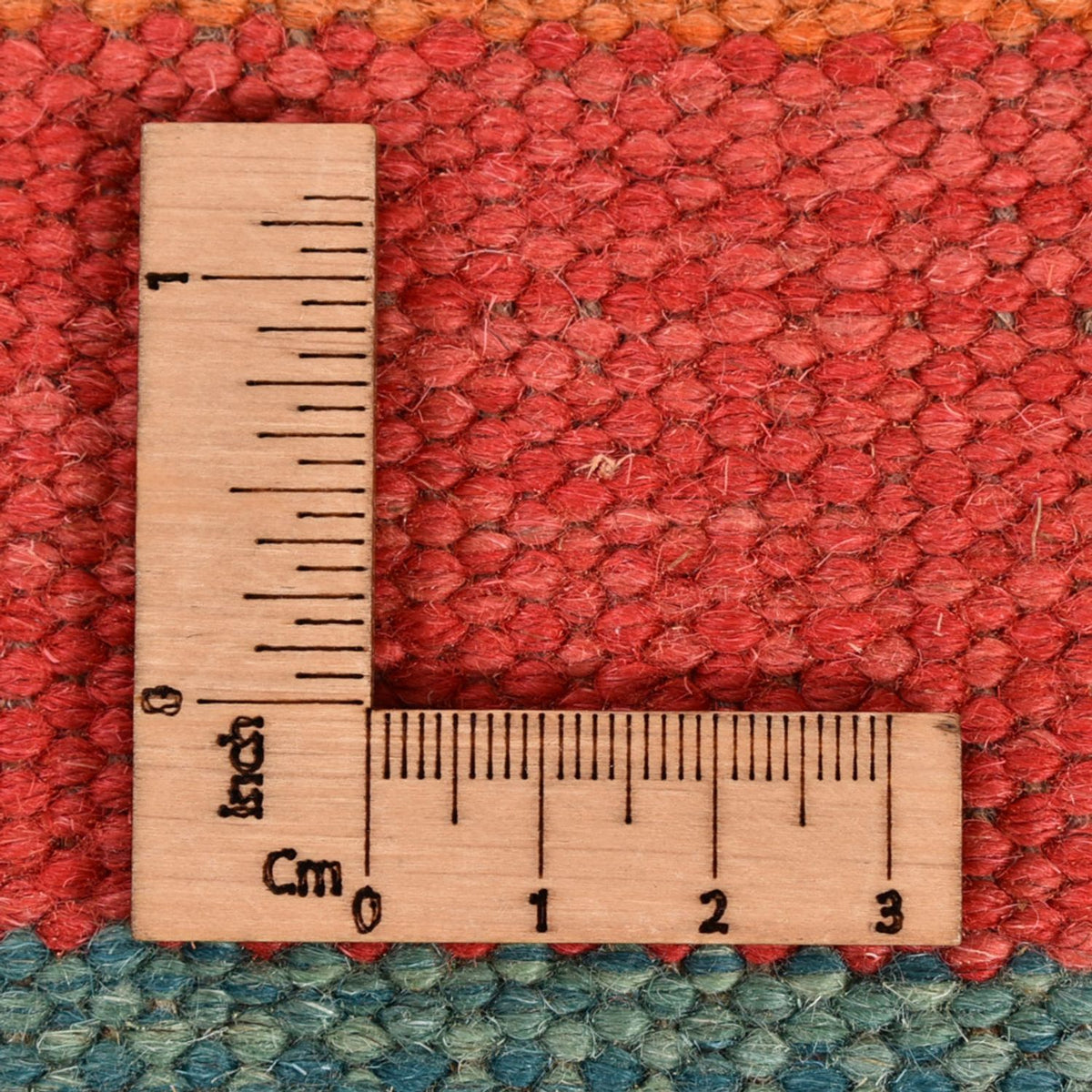 Tapis Kelim - Tendance - 203 x 155 cm - multicolore