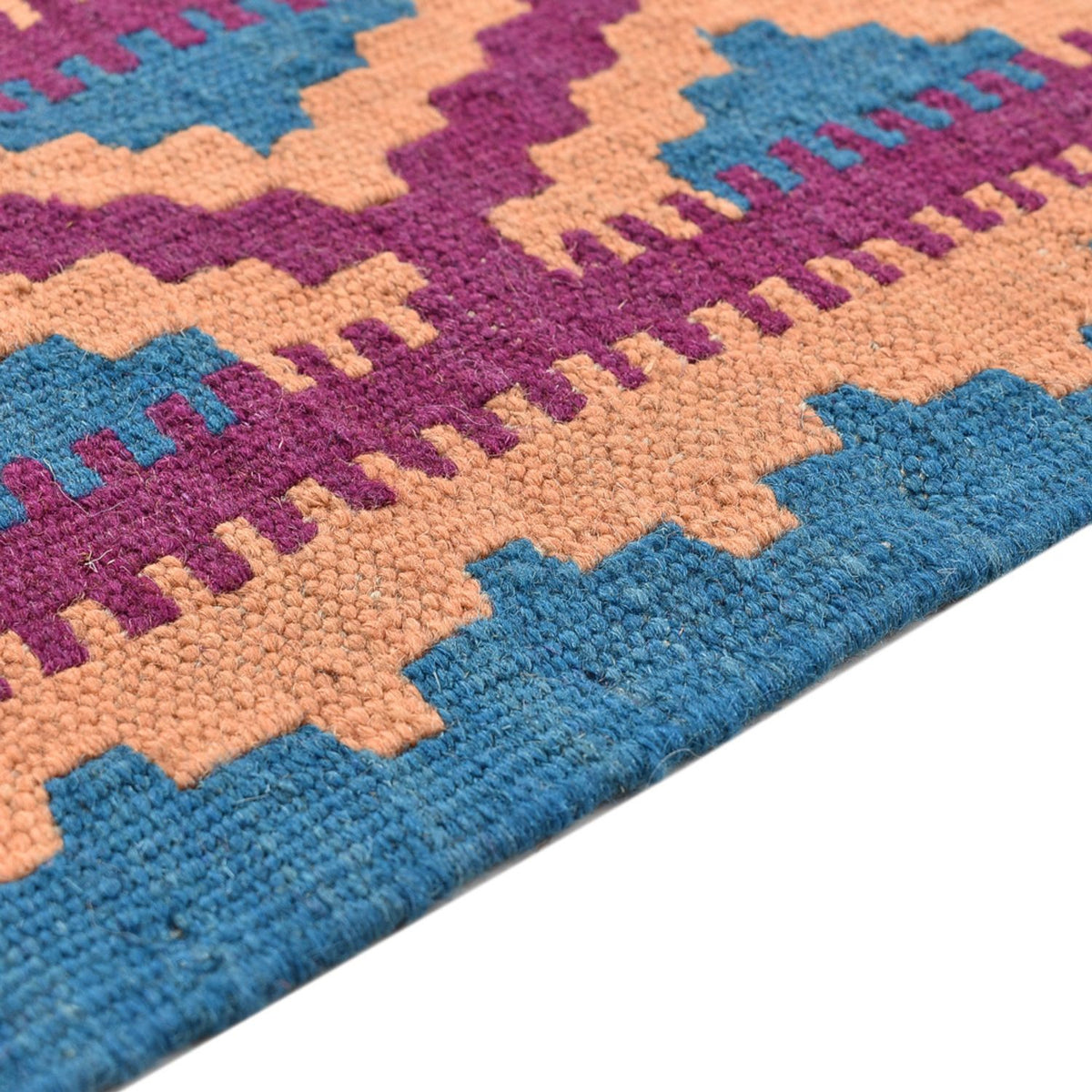 Tapis Kelim - Oriental - 199 x 151 cm - multicolore