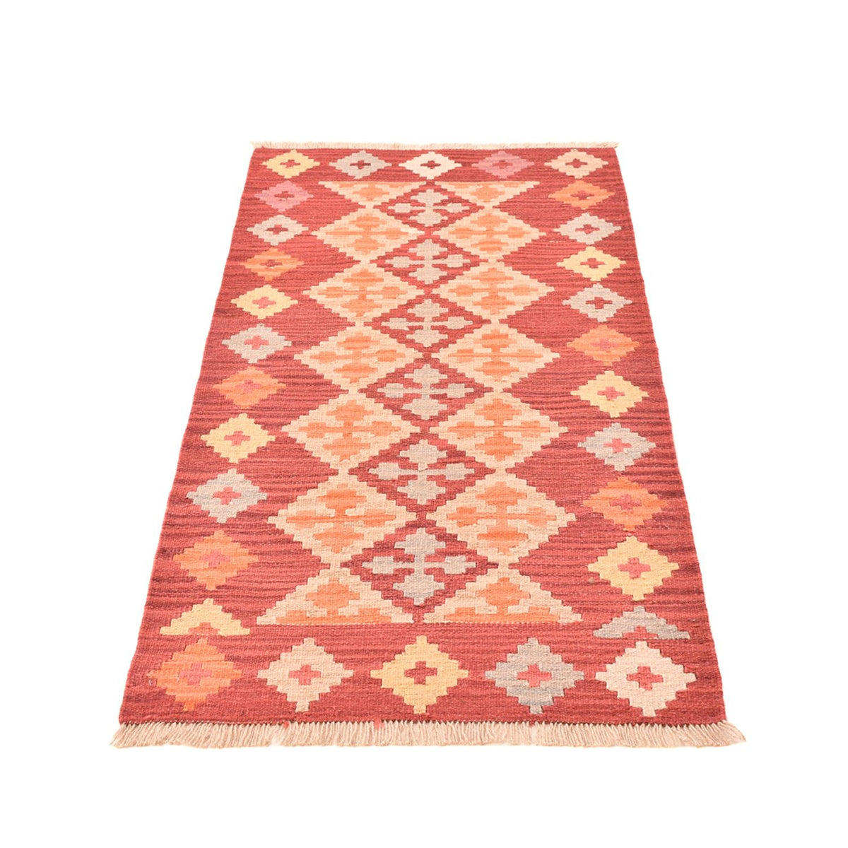 Tapis de couloir Tapis Kelim - Oriental - 188 x 83 cm - multicolore