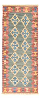 Tapis de couloir Tapis Kelim - Oriental - 190 x 80 cm - multicolore