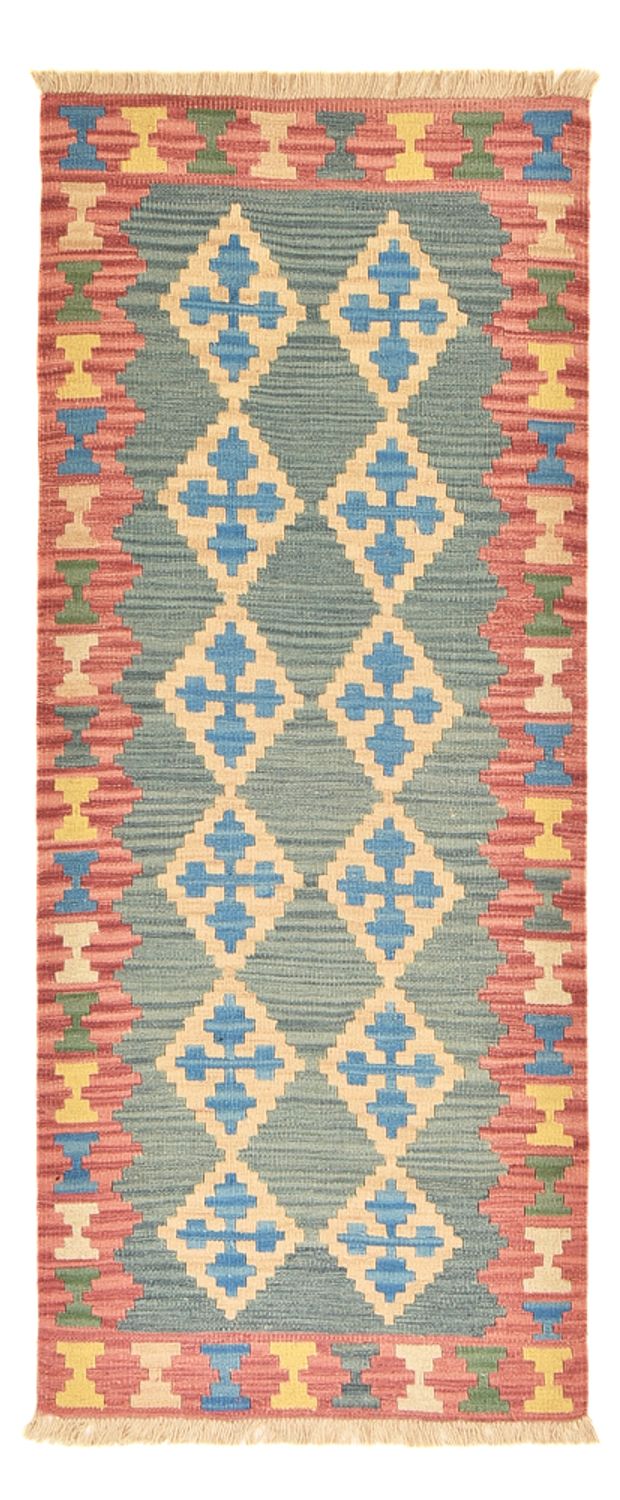 Tapis de couloir Tapis Kelim - Oriental - 190 x 80 cm - multicolore