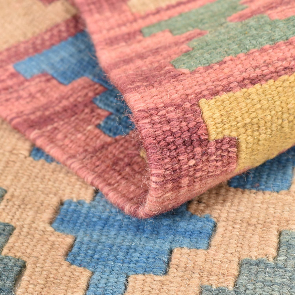 Tapis de couloir Tapis Kelim - Oriental - 190 x 80 cm - multicolore