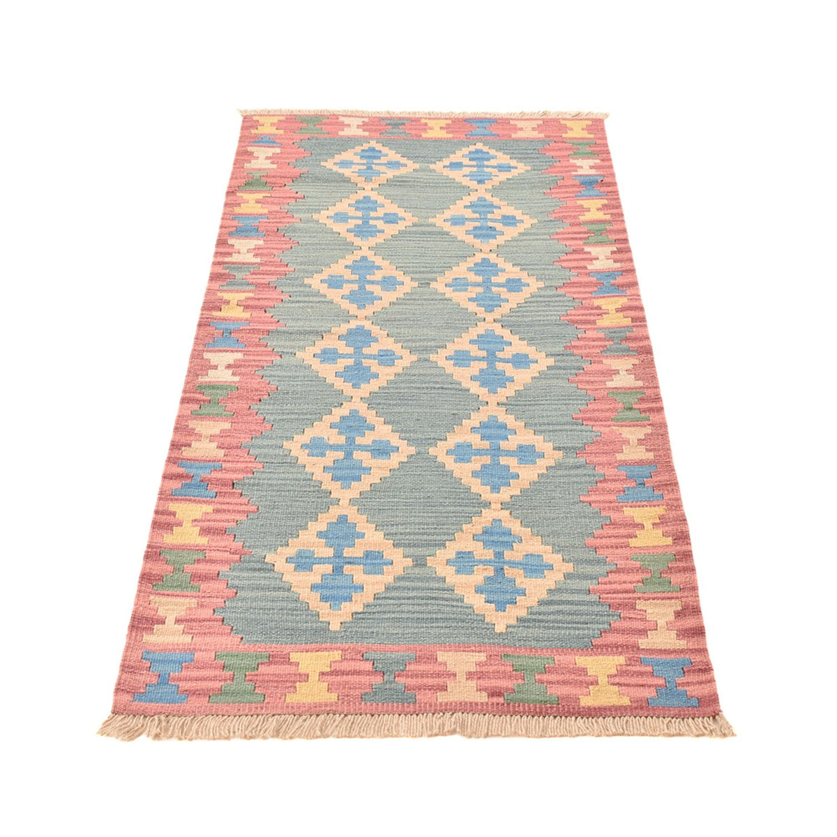 Tapis de couloir Tapis Kelim - Oriental - 190 x 80 cm - multicolore