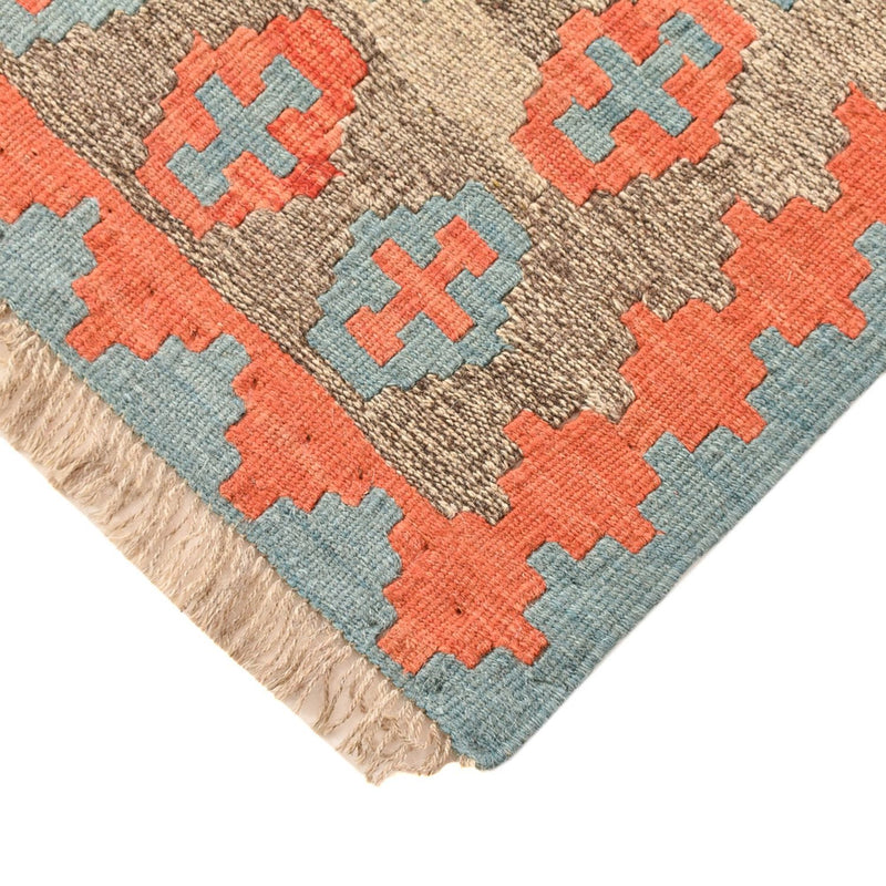 Tapis de couloir Tapis Kelim - Oriental - 196 x 84 cm - multicolore