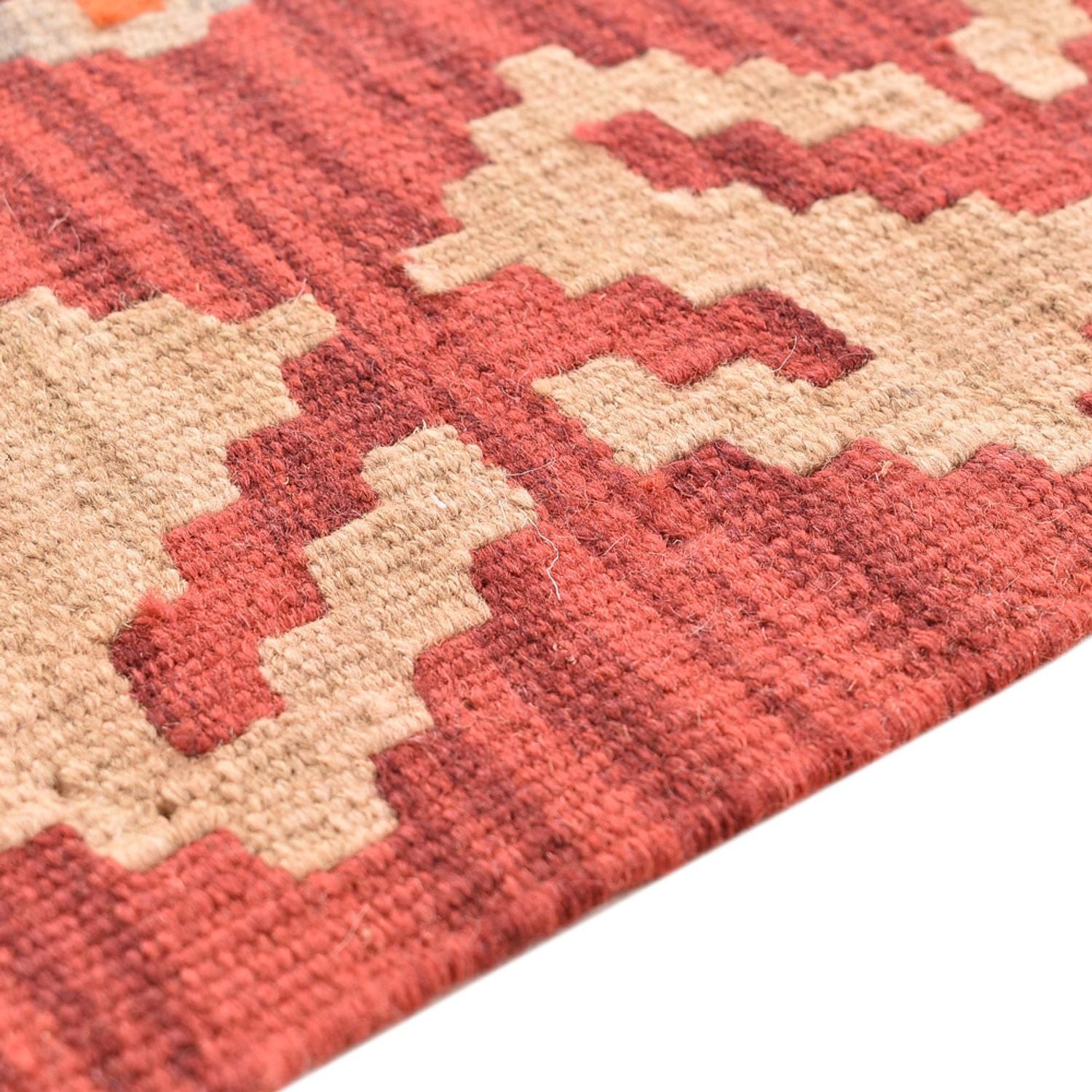 Tapis de couloir Tapis Kelim - Oriental - 200 x 86 cm - multicolore