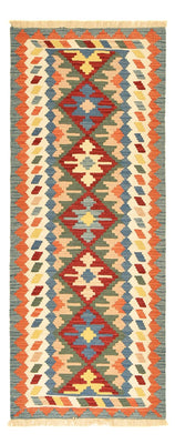 Tapis de couloir Tapis Kelim - Oriental - 200 x 80 cm - multicolore