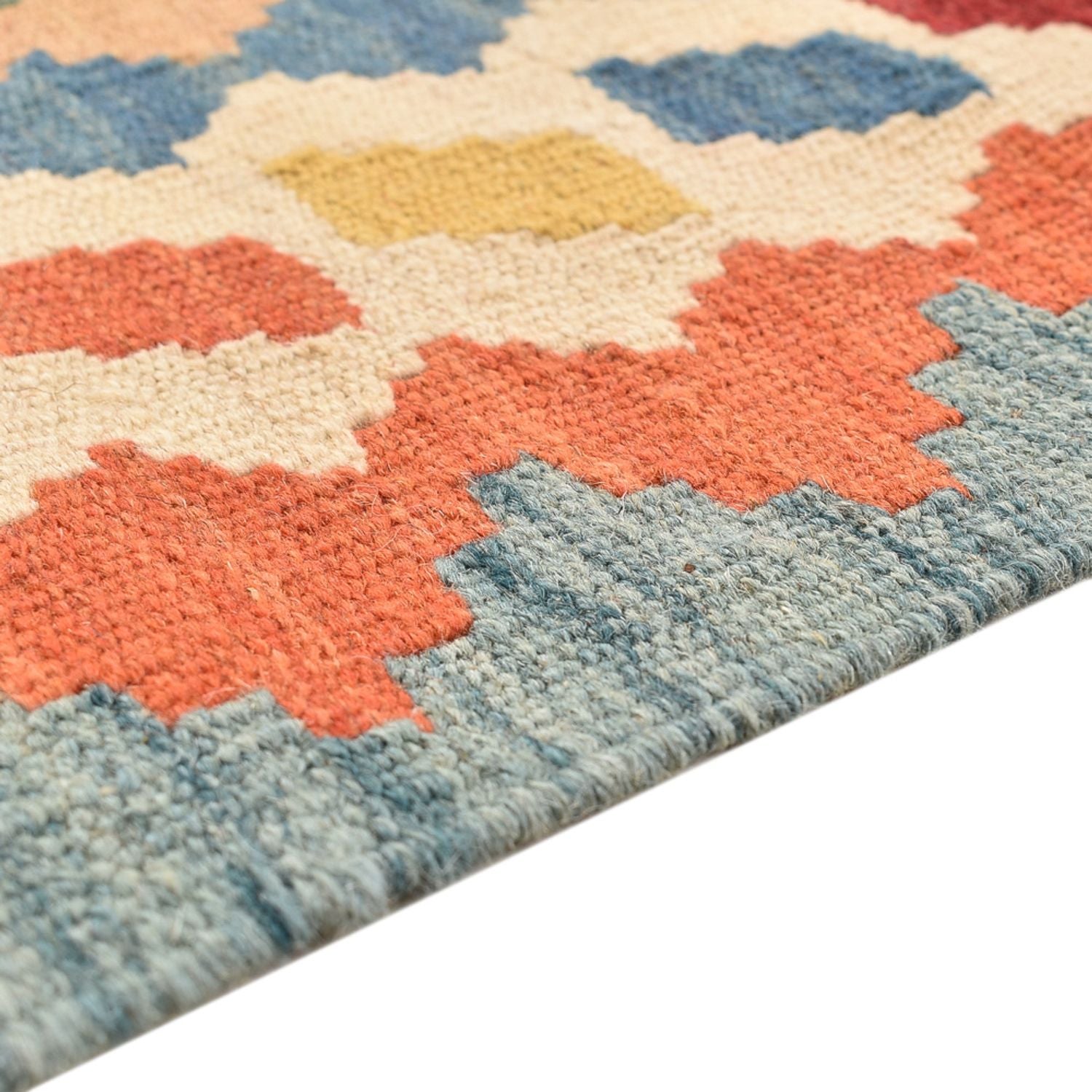Tapis de couloir Tapis Kelim - Oriental - 200 x 80 cm - multicolore