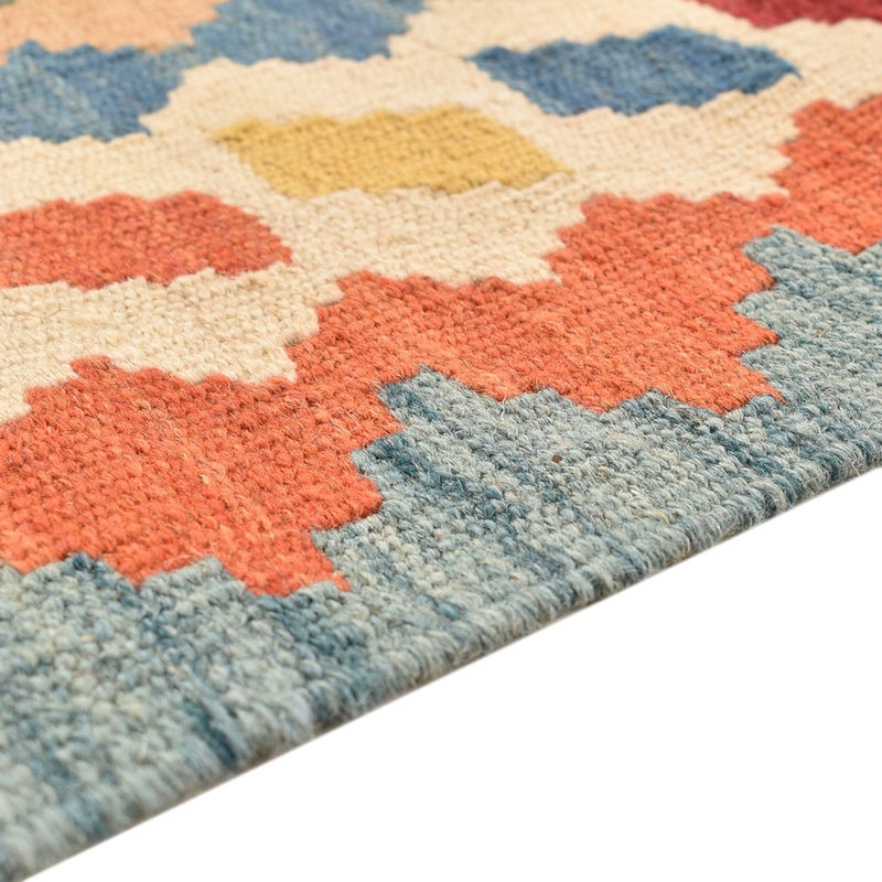 Tapis de couloir Tapis Kelim - Oriental - 200 x 80 cm - multicolore