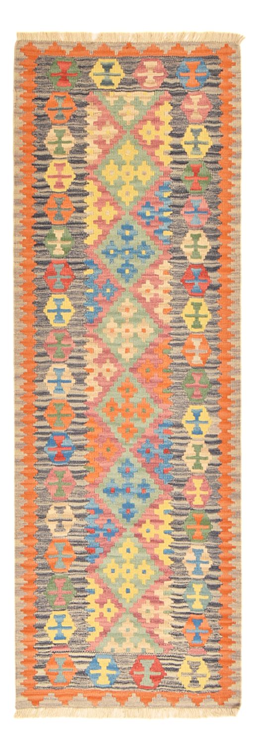 Tapis de couloir Tapis Kelim - Oriental - 237 x 84 cm - multicolore