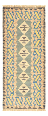 Tapis de couloir Tapis Kelim - Oriental - 192 x 80 cm - multicolore