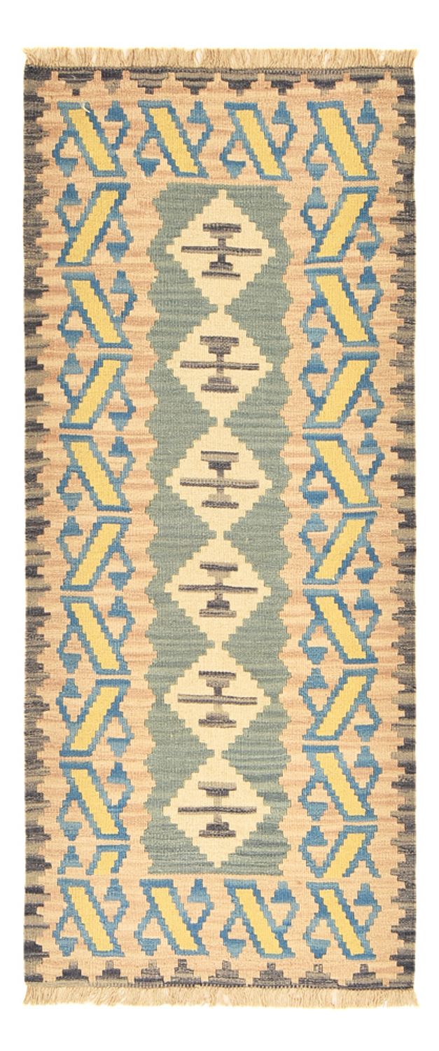 Tapis de couloir Tapis Kelim - Oriental - 192 x 80 cm - multicolore