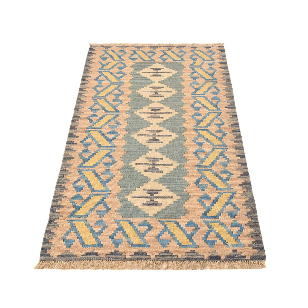 Tapis de couloir Tapis Kelim - Oriental - 192 x 80 cm - multicolore