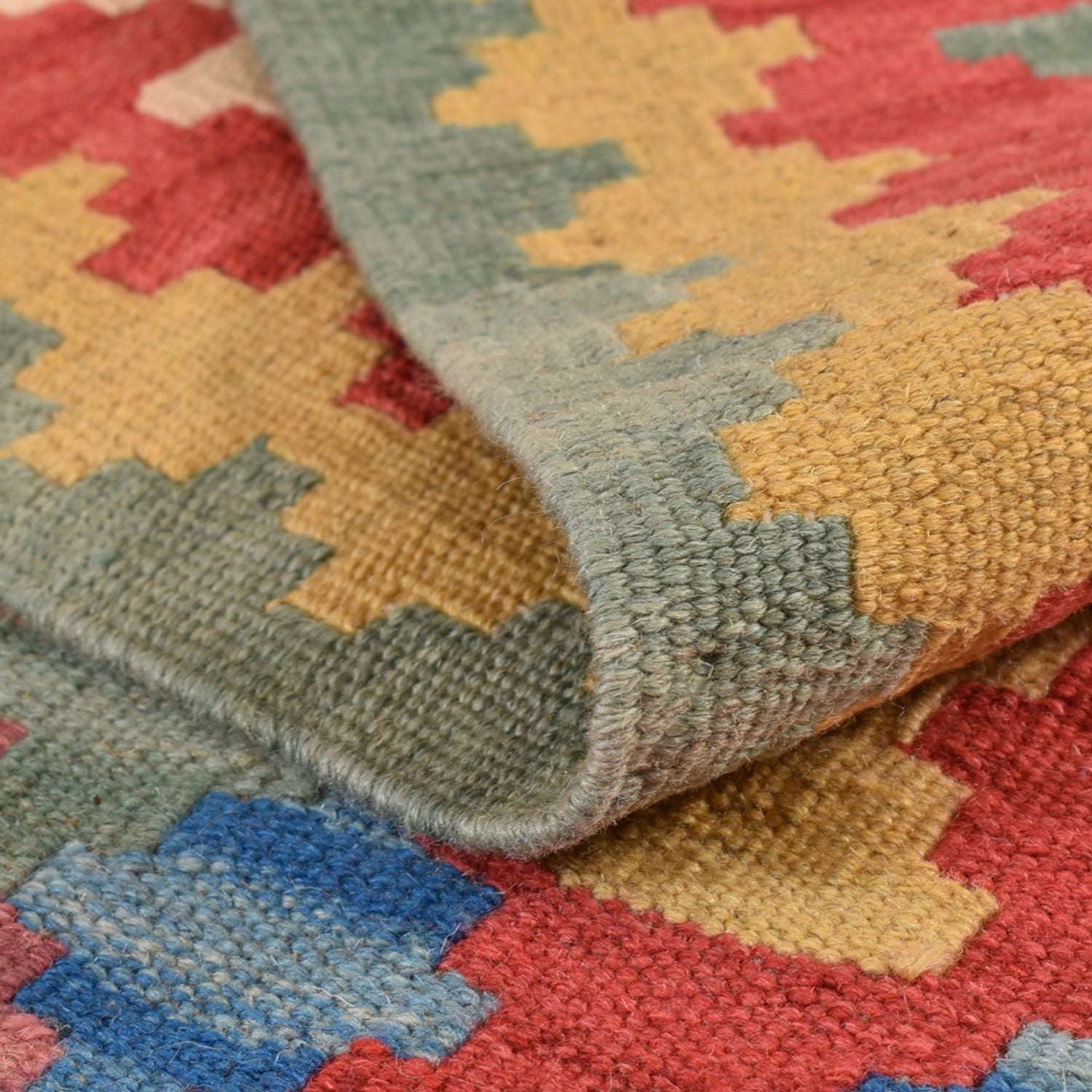 Tapis Kelim - Oriental - 235 x 172 cm - multicolore