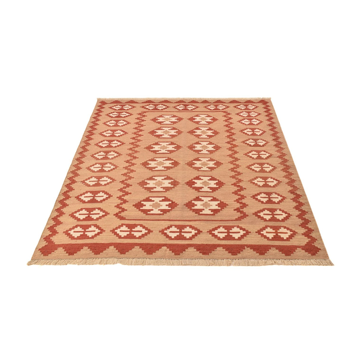 Tapis Kelim - Oriental - 197 x 151 cm - multicolore
