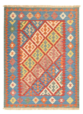 Tapis Kelim - Oriental - 203 x 157 cm - multicolore