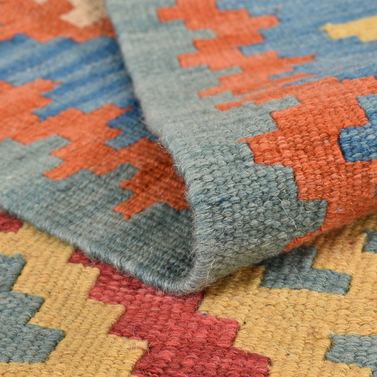 Tapis Kelim - Oriental - 203 x 157 cm - multicolore