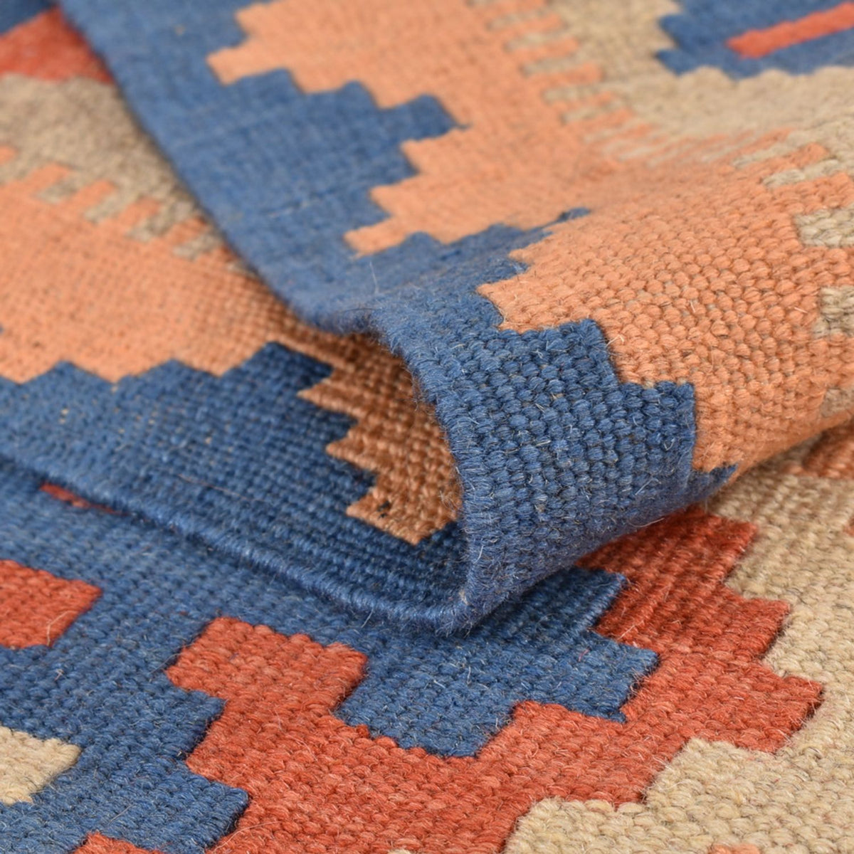 Tapis Kelim - Oriental - 203 x 147 cm - multicolore