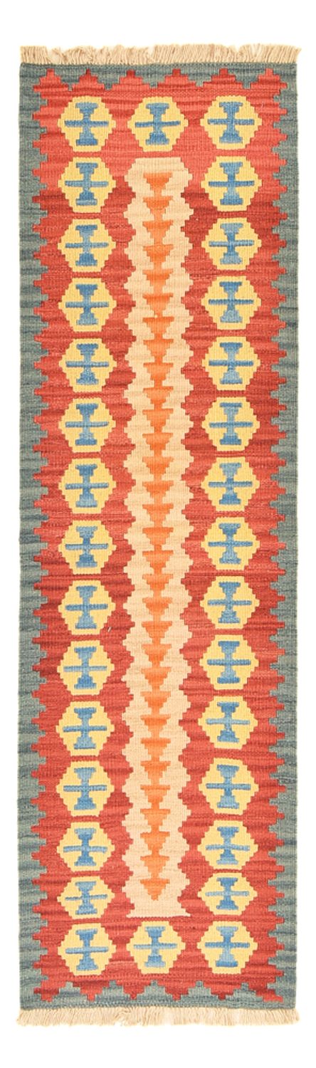 Tapis de couloir Tapis Kelim - Oriental - 201 x 58 cm - multicolore