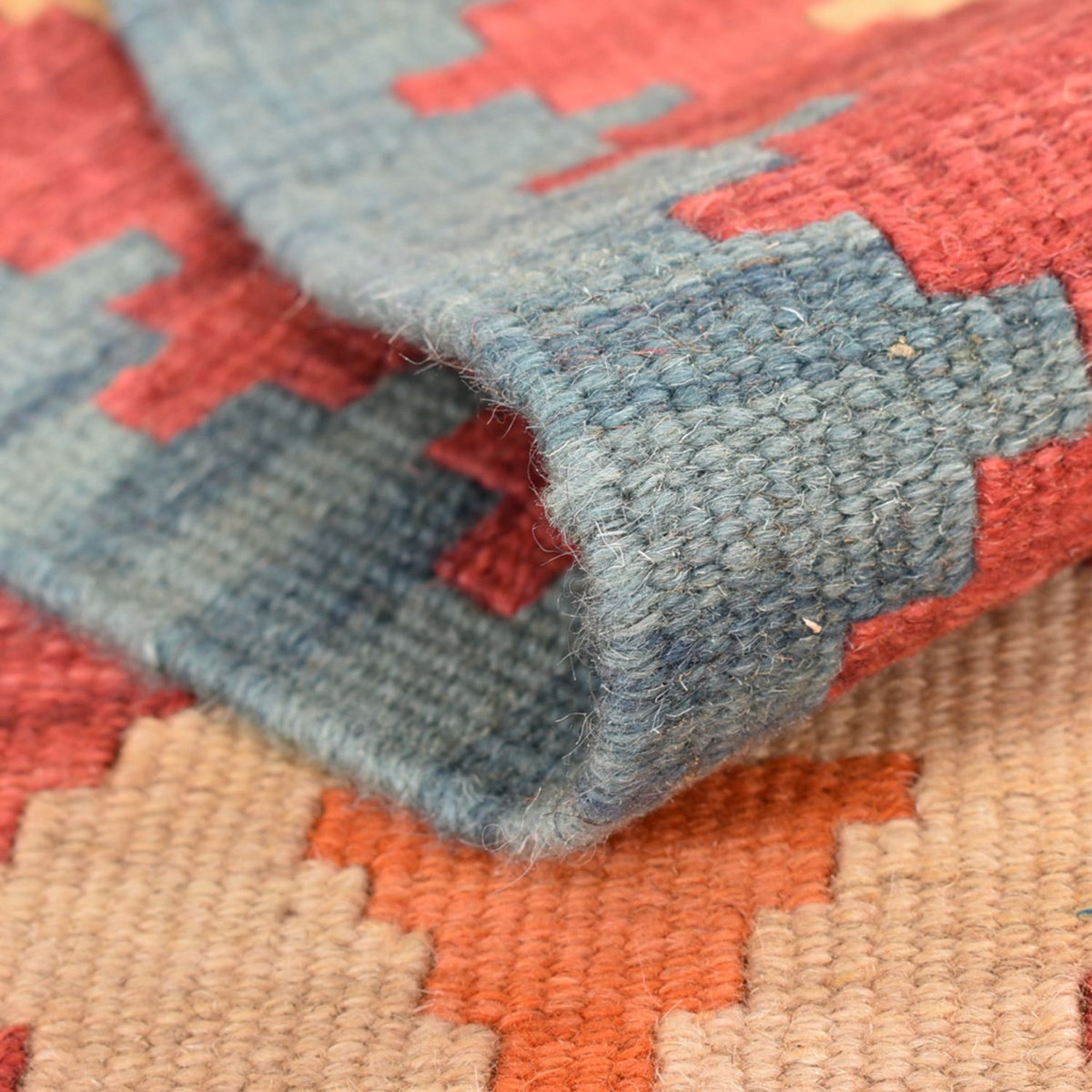 Tapis de couloir Tapis Kelim - Oriental - 201 x 58 cm - multicolore