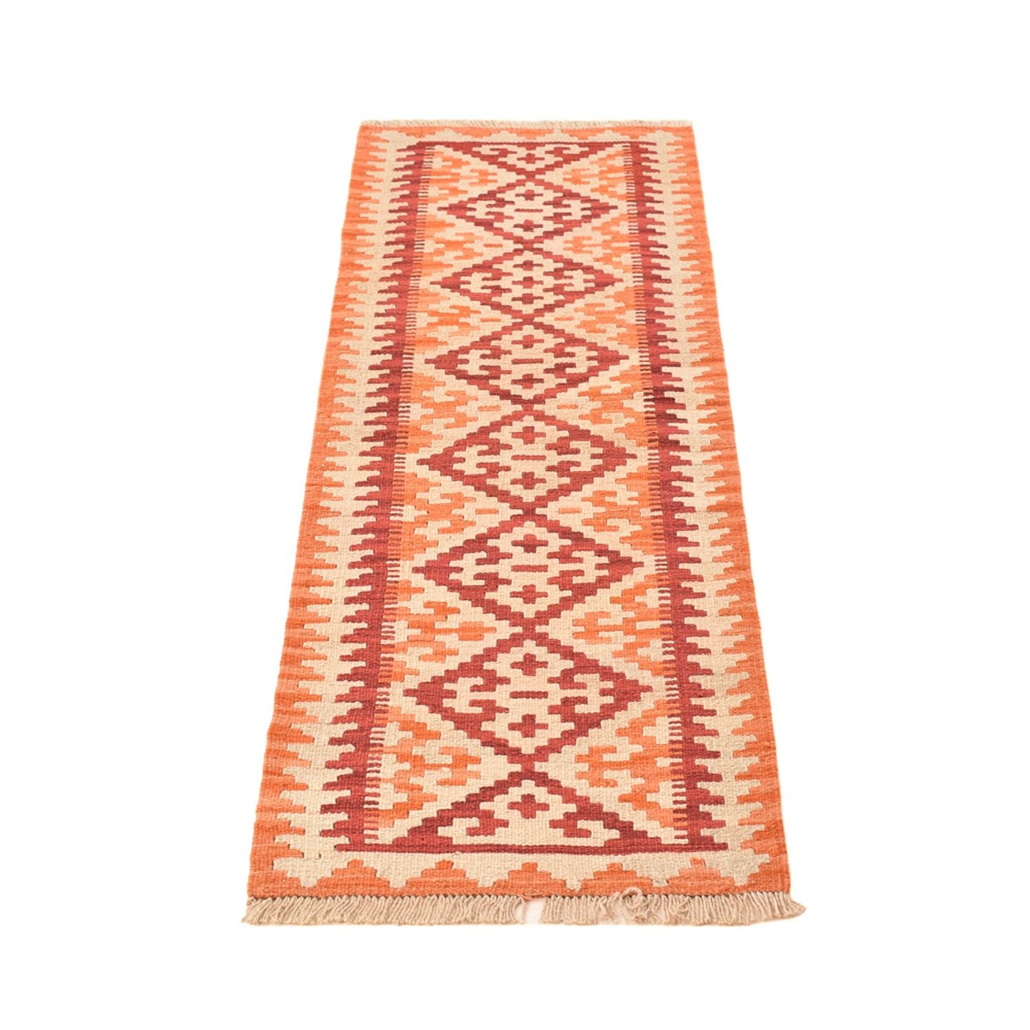 Tapis de couloir Tapis Kelim - Oriental - 191 x 58 cm - multicolore