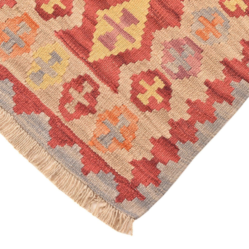 Tapis de couloir Tapis Kelim - Oriental - 192 x 56 cm - multicolore
