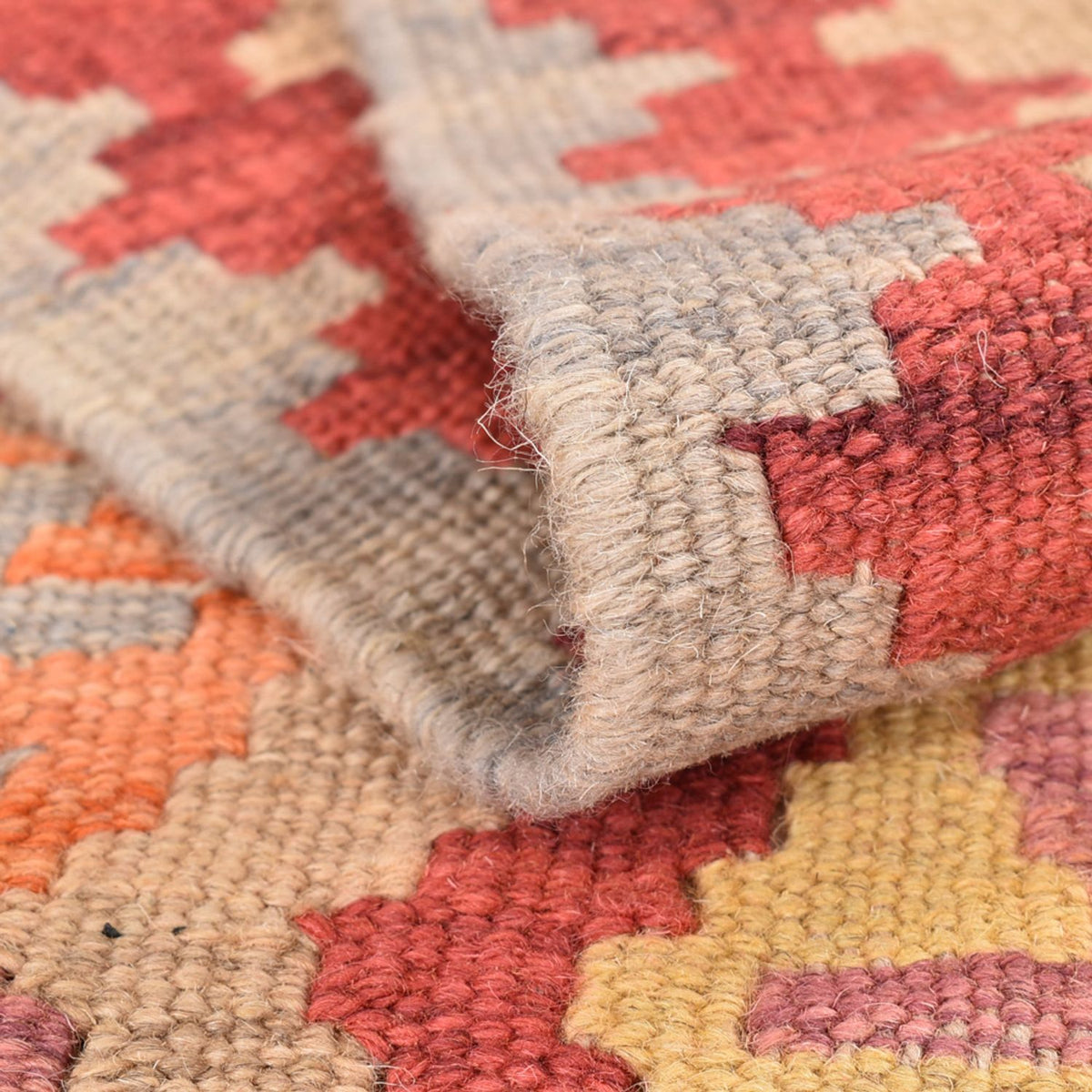 Tapis de couloir Tapis Kelim - Oriental - 192 x 56 cm - multicolore