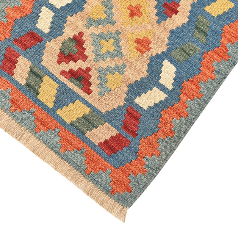 Tapis de couloir Tapis Kelim - Oriental - 210 x 67 cm - multicolore