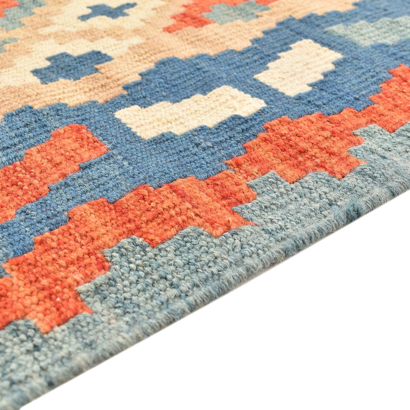 Tapis de couloir Tapis Kelim - Oriental - 210 x 67 cm - multicolore