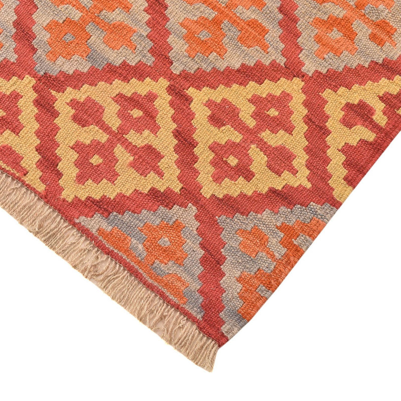 Tapis de couloir Tapis Kelim - Oriental - 201 x 58 cm - multicolore
