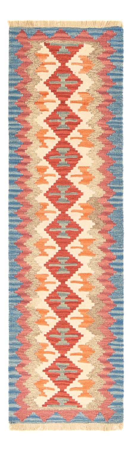 Tapis de couloir Tapis Kelim - Oriental - 196 x 56 cm - multicolore