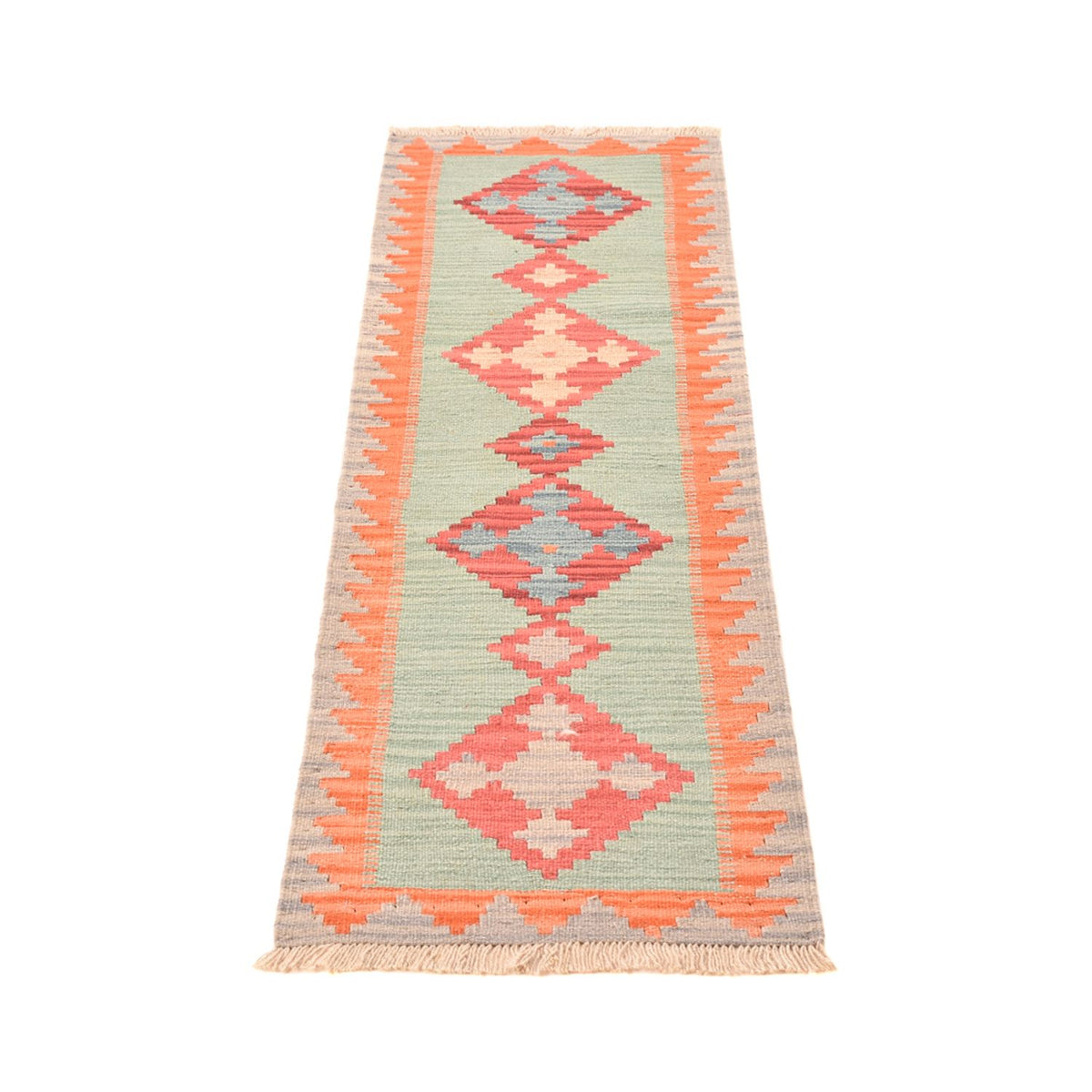 Tapis de couloir Tapis Kelim - Oriental - 190 x 54 cm - multicolore
