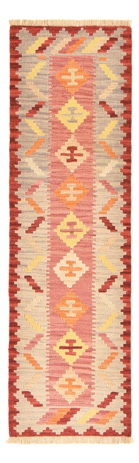 Tapis de couloir Tapis Kelim - Oriental - 204 x 61 cm - multicolore