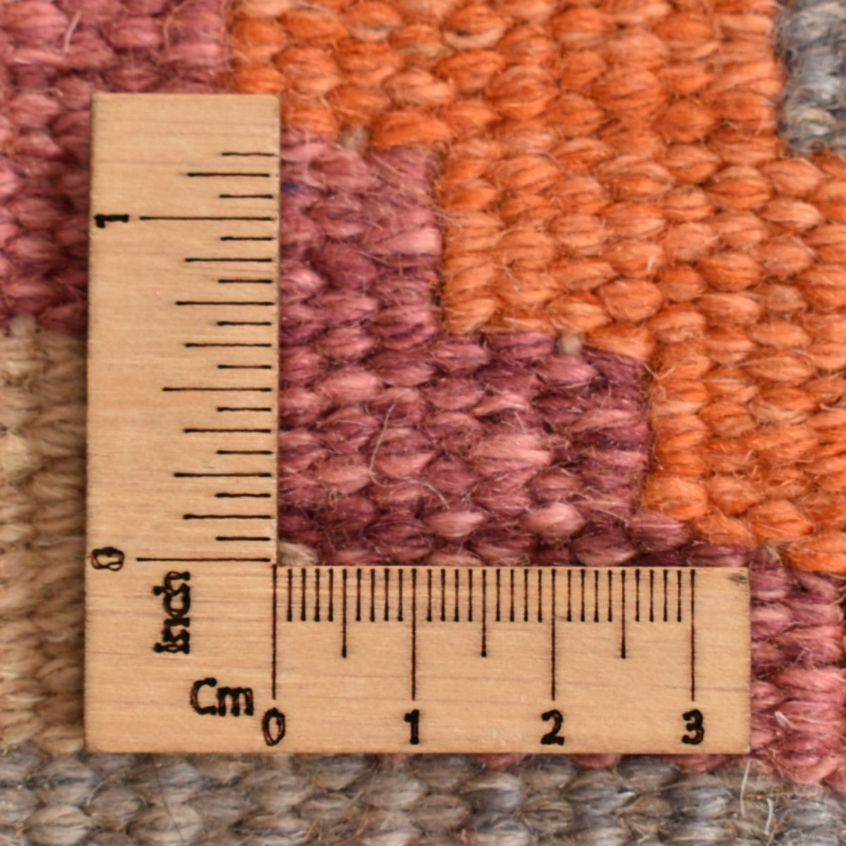 Tapis de couloir Tapis Kelim - Oriental - 204 x 61 cm - multicolore