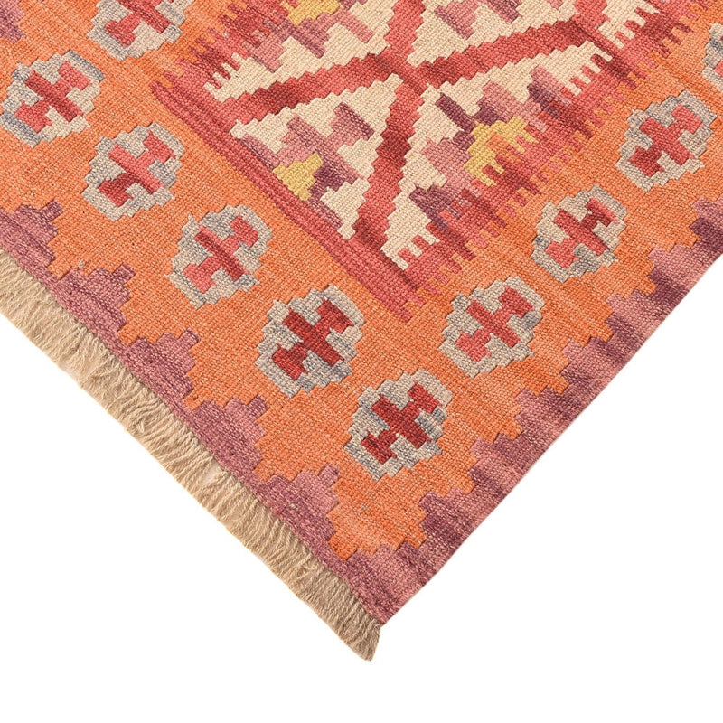 Tapis de couloir Tapis Kelim - Oriental - 201 x 61 cm - multicolore