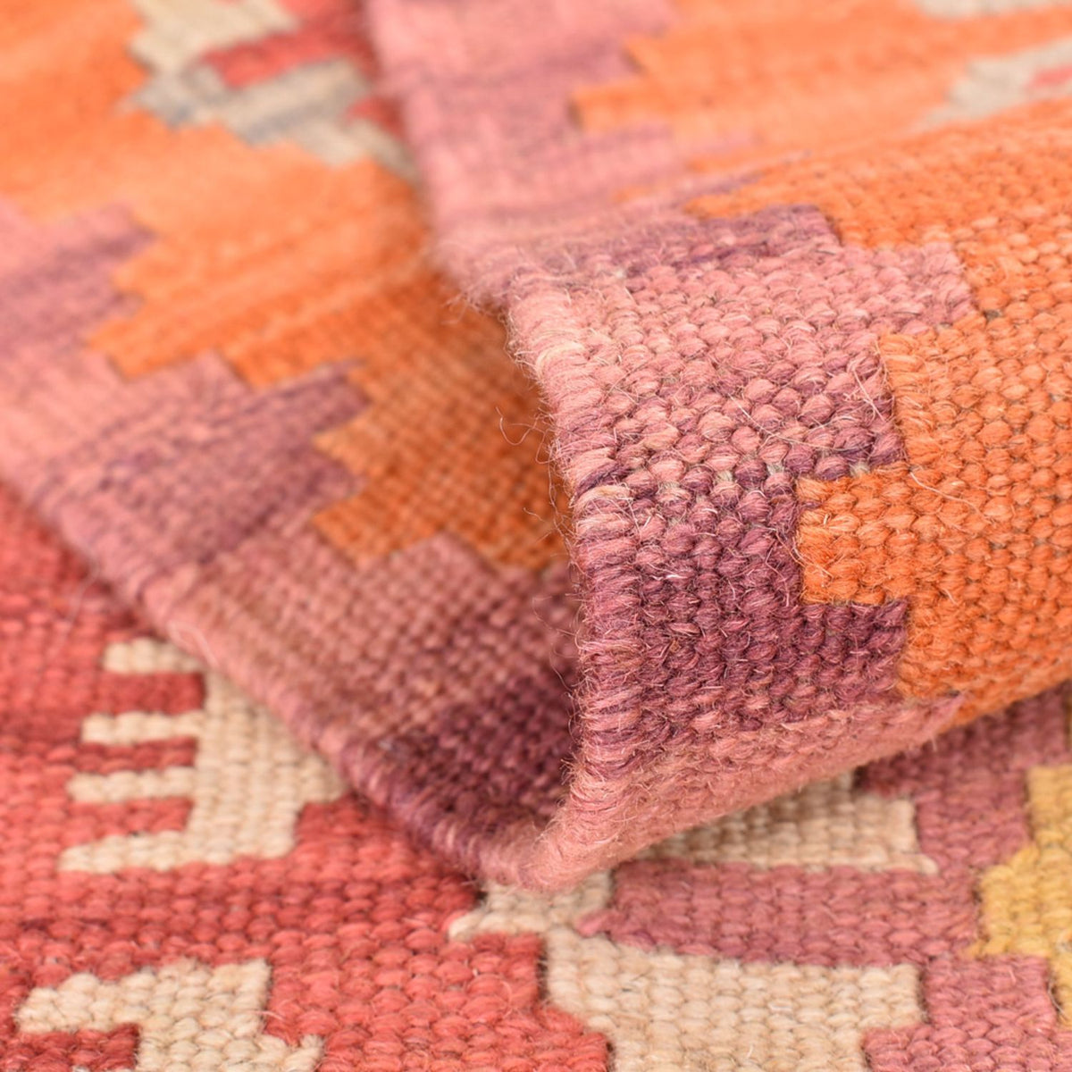 Tapis de couloir Tapis Kelim - Oriental - 201 x 61 cm - multicolore