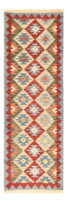 Tapis de couloir Tapis Kelim - Oriental - 199 x 68 cm - multicolore