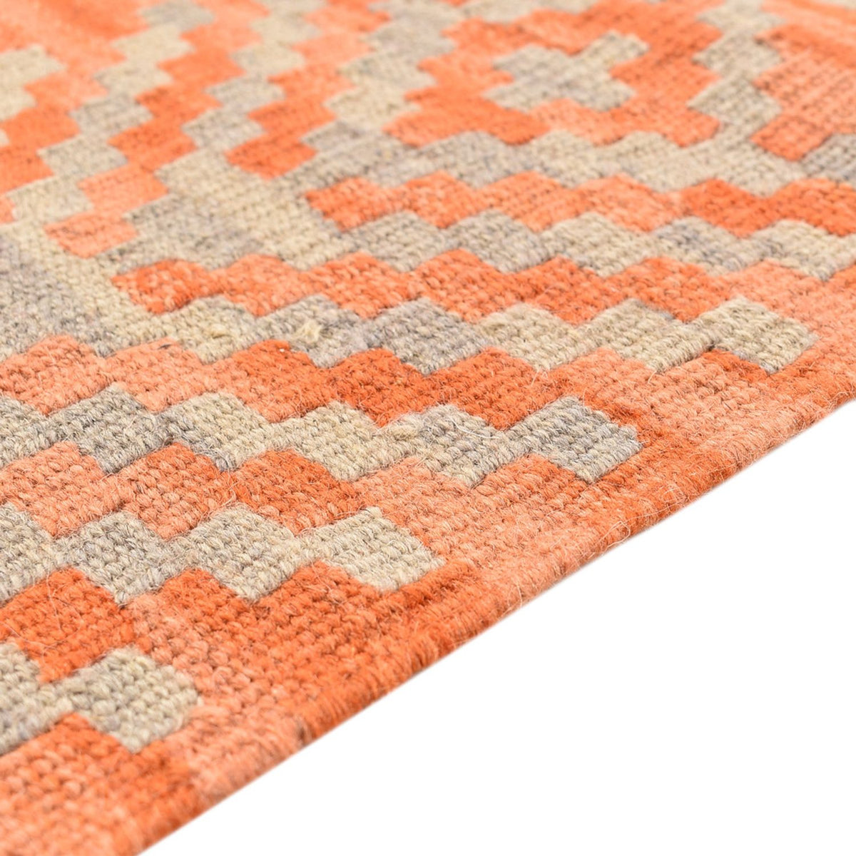 Tapis de couloir Tapis Kelim - Oriental - 193 x 58 cm - multicolore