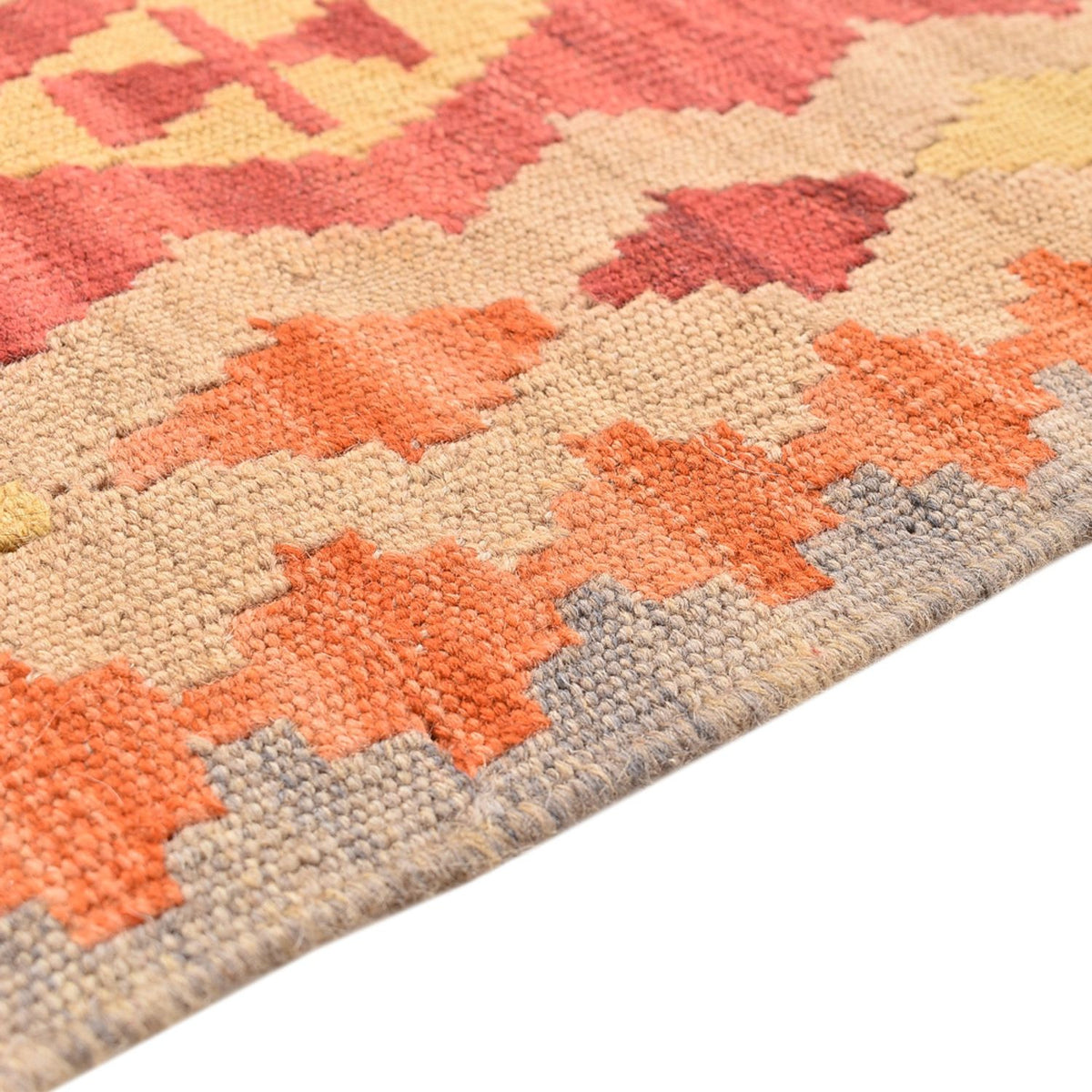 Tapis de couloir Tapis Kelim - Oriental - 195 x 54 cm - multicolore