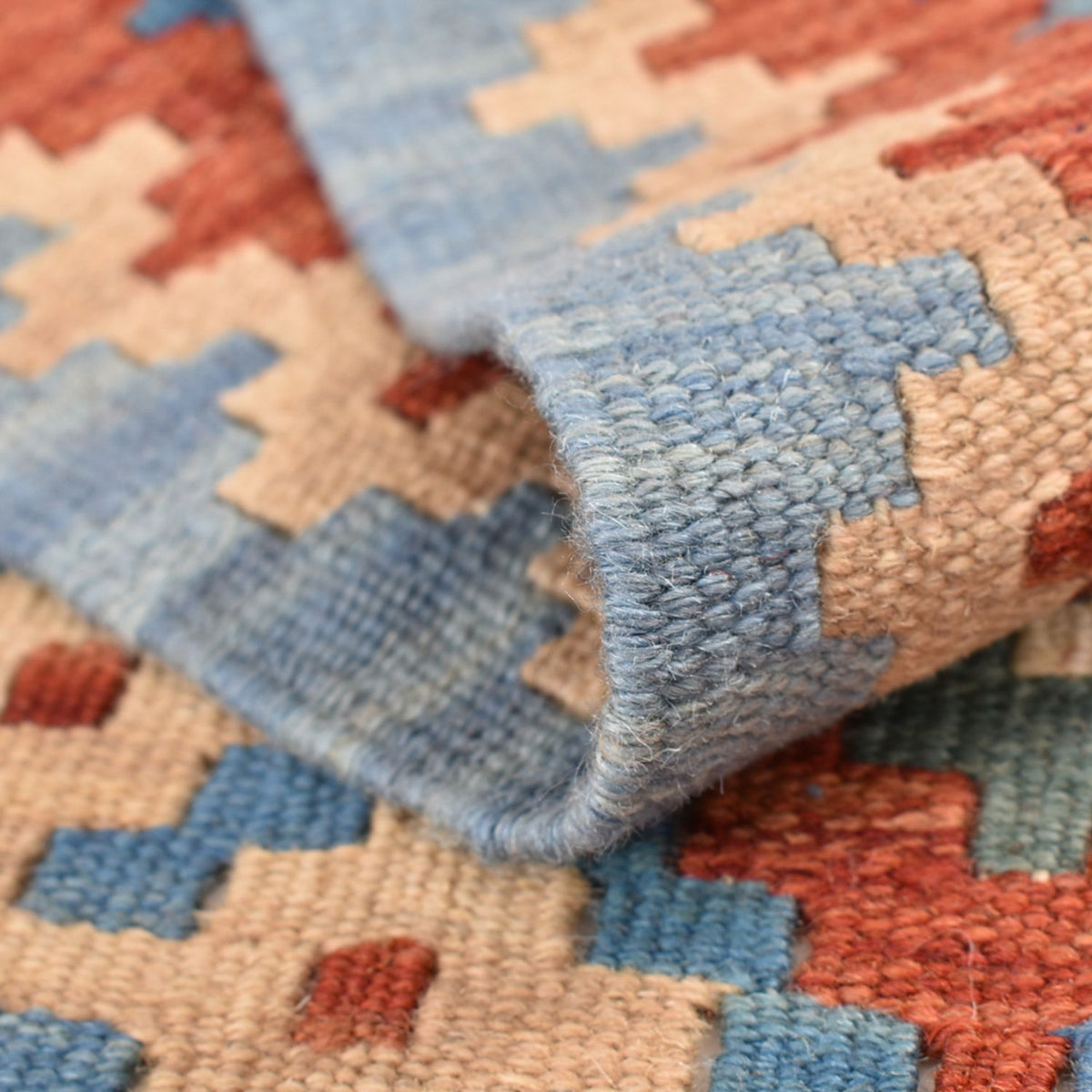 Tapis de couloir Tapis Kelim - Oriental - 193 x 64 cm - multicolore